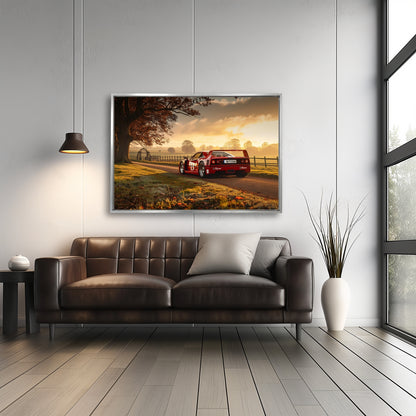 Ferrari F40 Bitcoin view