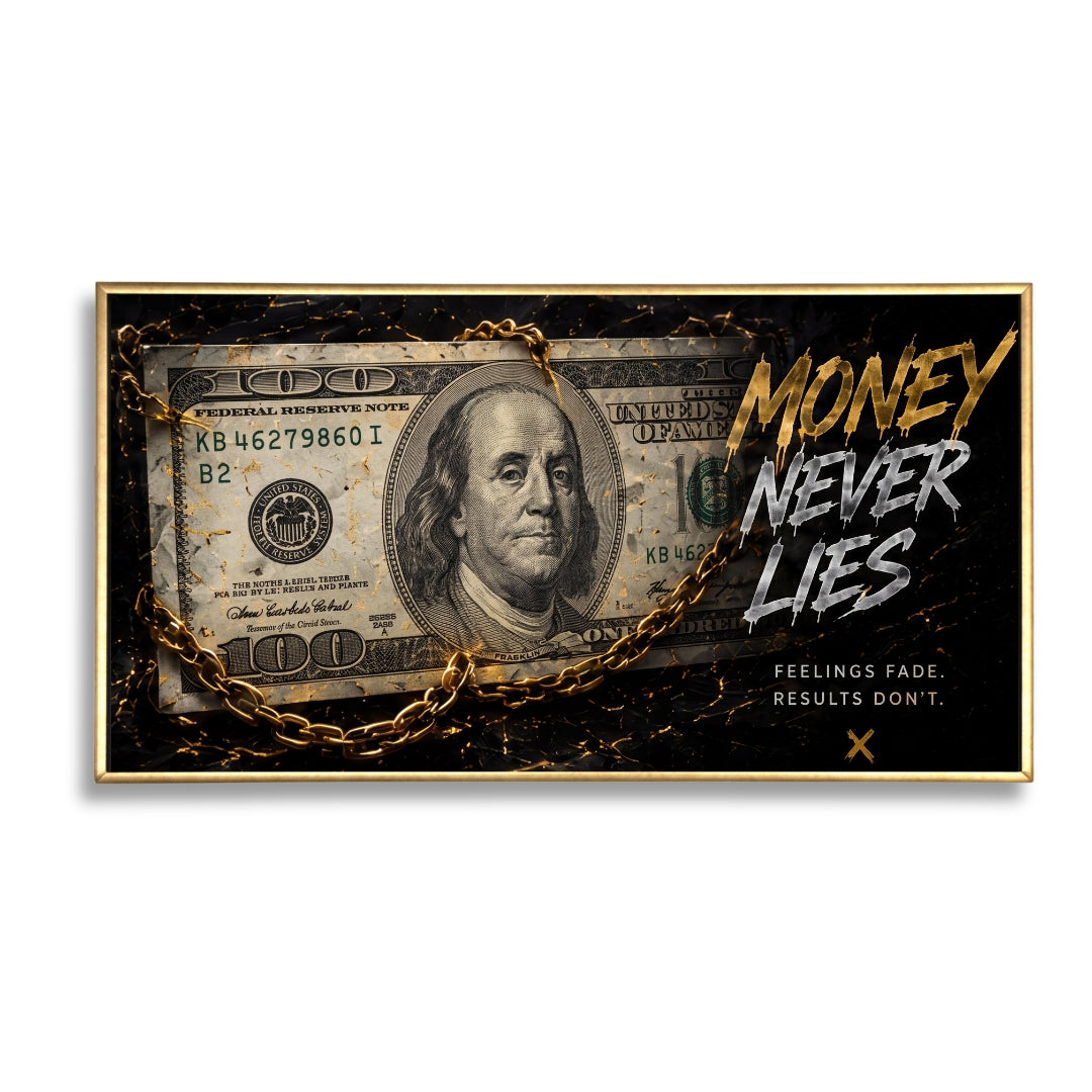 Money never lies