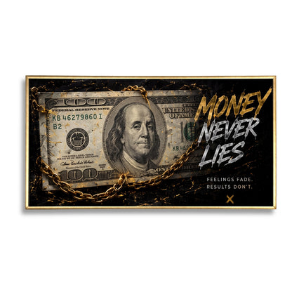 Money never lies
