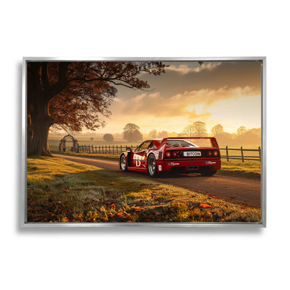 Ferrari F40 Bitcoin view