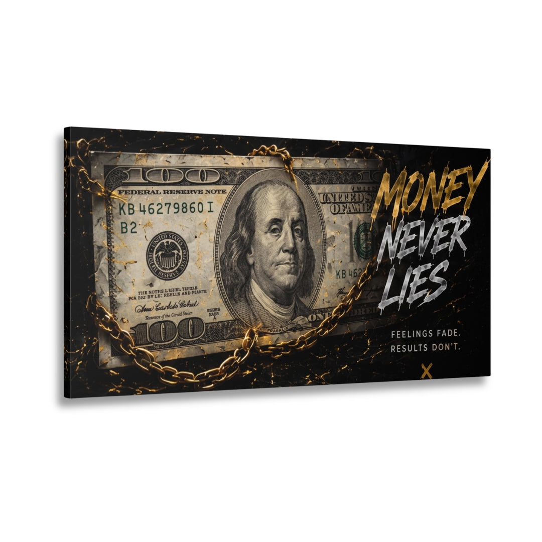 Money never lies